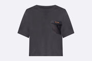 Columbia Wmns Painted Peak Knit Cropped Top Shark
